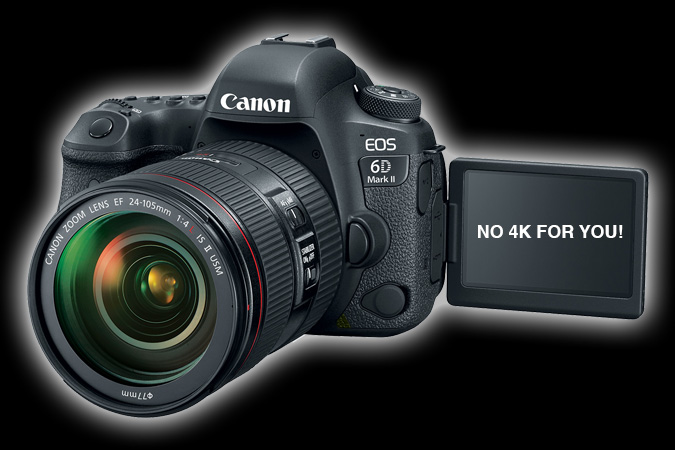 Canon 6D Mark II codec WORSE than the old 6D, with lower bitrate, no ALL-I! - EOSHD.com - Filmmaking and Camera Reviews