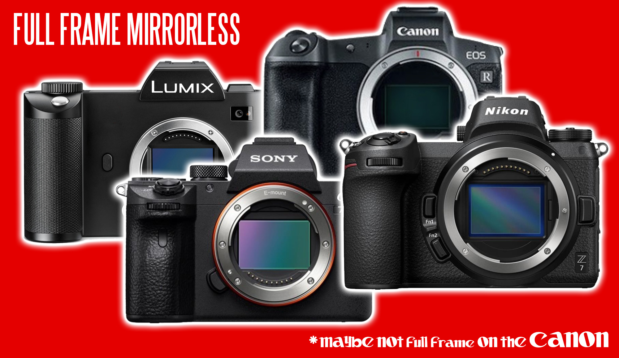 ranking full frame mirrorless cameras
